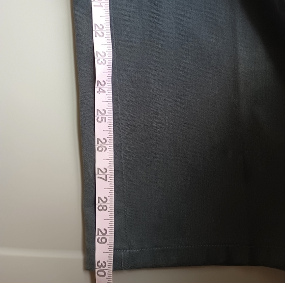 Tommy Bahama Mens Tencel Cotton Pants Size 35 Gray Pleat Front Relaxed Fit Soft - Picture 14 of 14